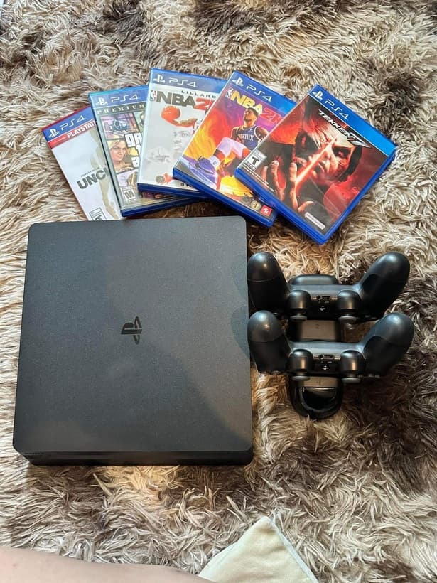 PS4 console for entertainment