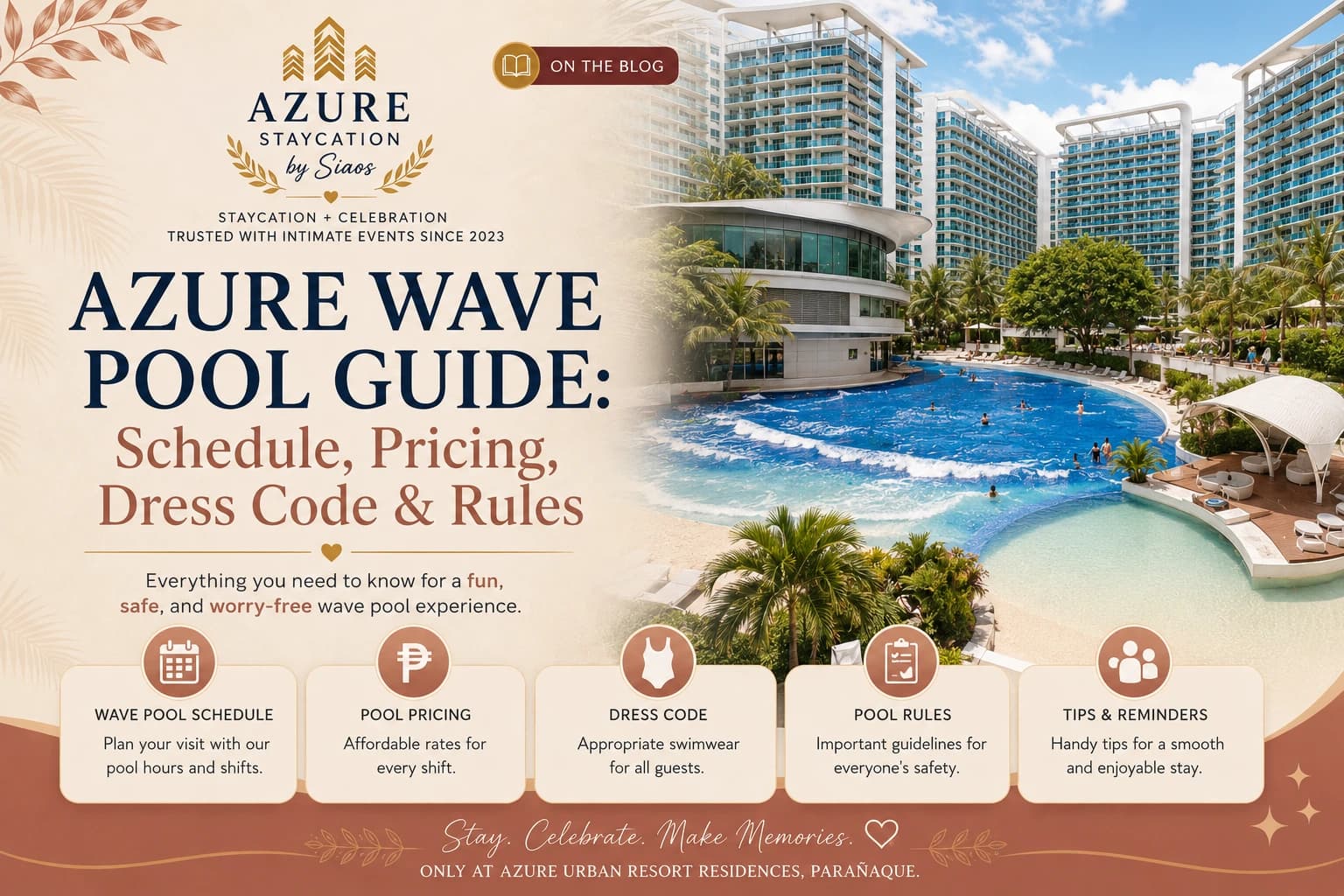 Azure Wave Pool Guide: Schedule, Pricing, Dress Code & Rules