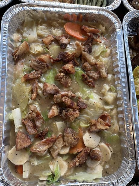 Beef caldereta party tray