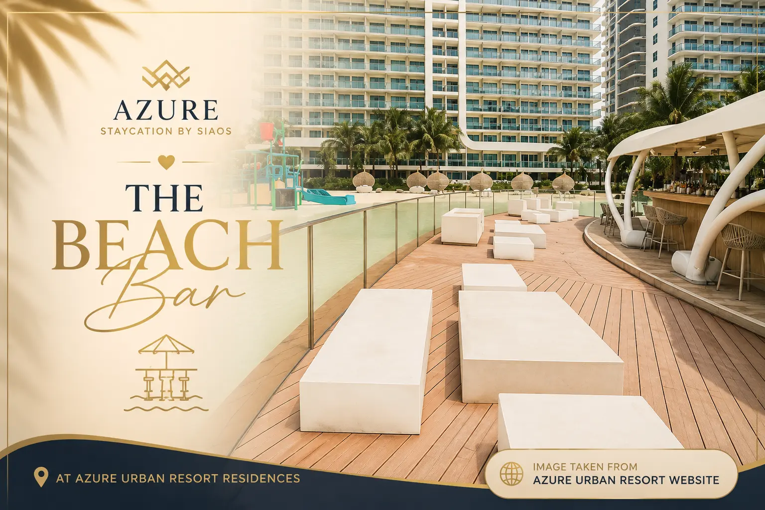 Beach Bar at Azure Urban Resort Residences