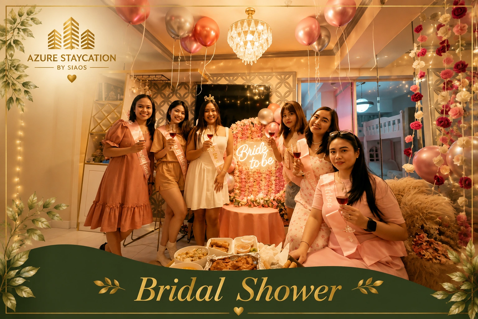 Bridal shower at Azure Urban Resort Residences