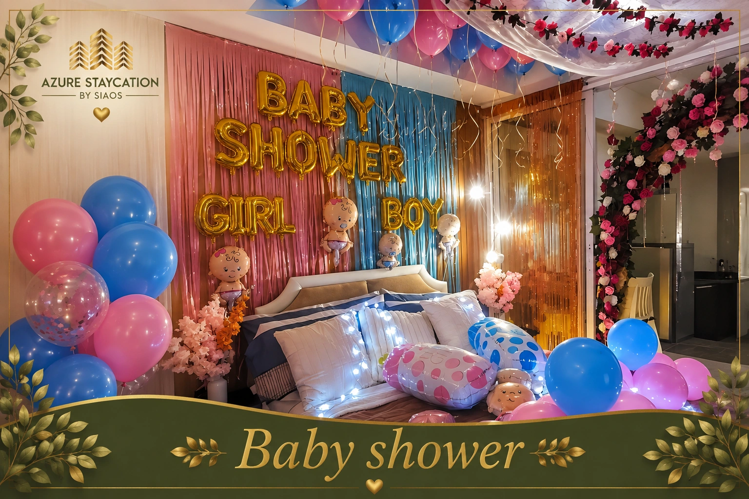 Gender Reveal at Azure Urban Resort Residences