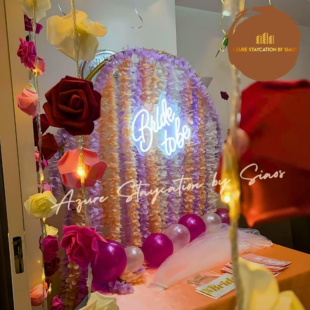 Bridal shower set up — photo 7