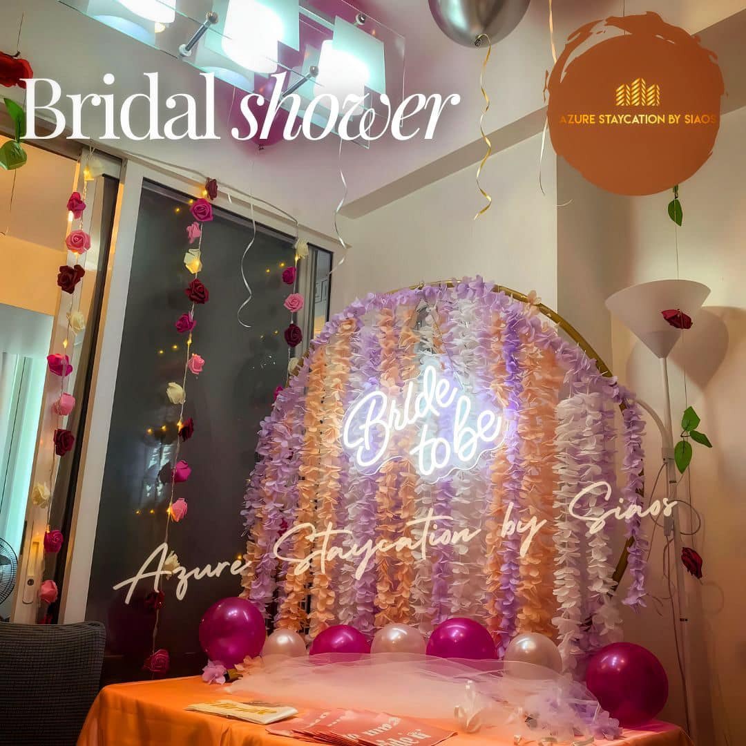 Bridal shower set up — photo 8