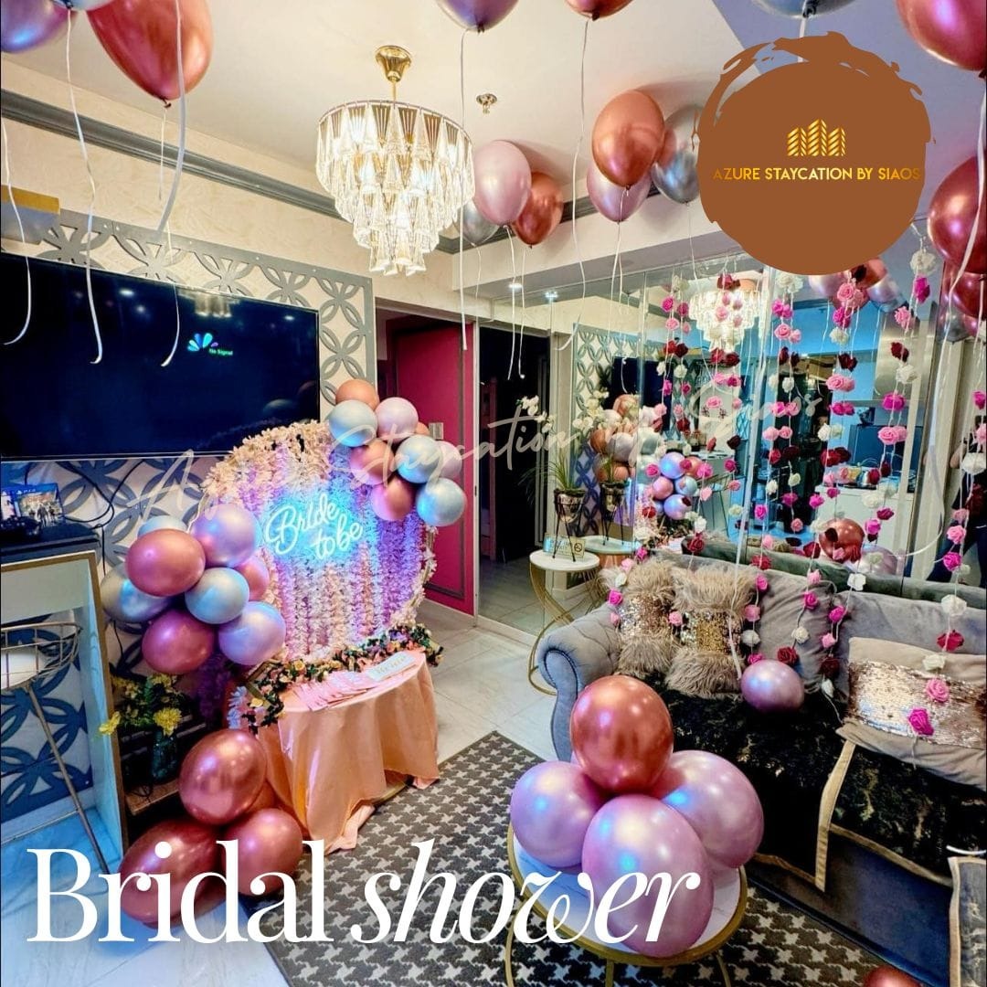 Bridal shower set up — photo 9