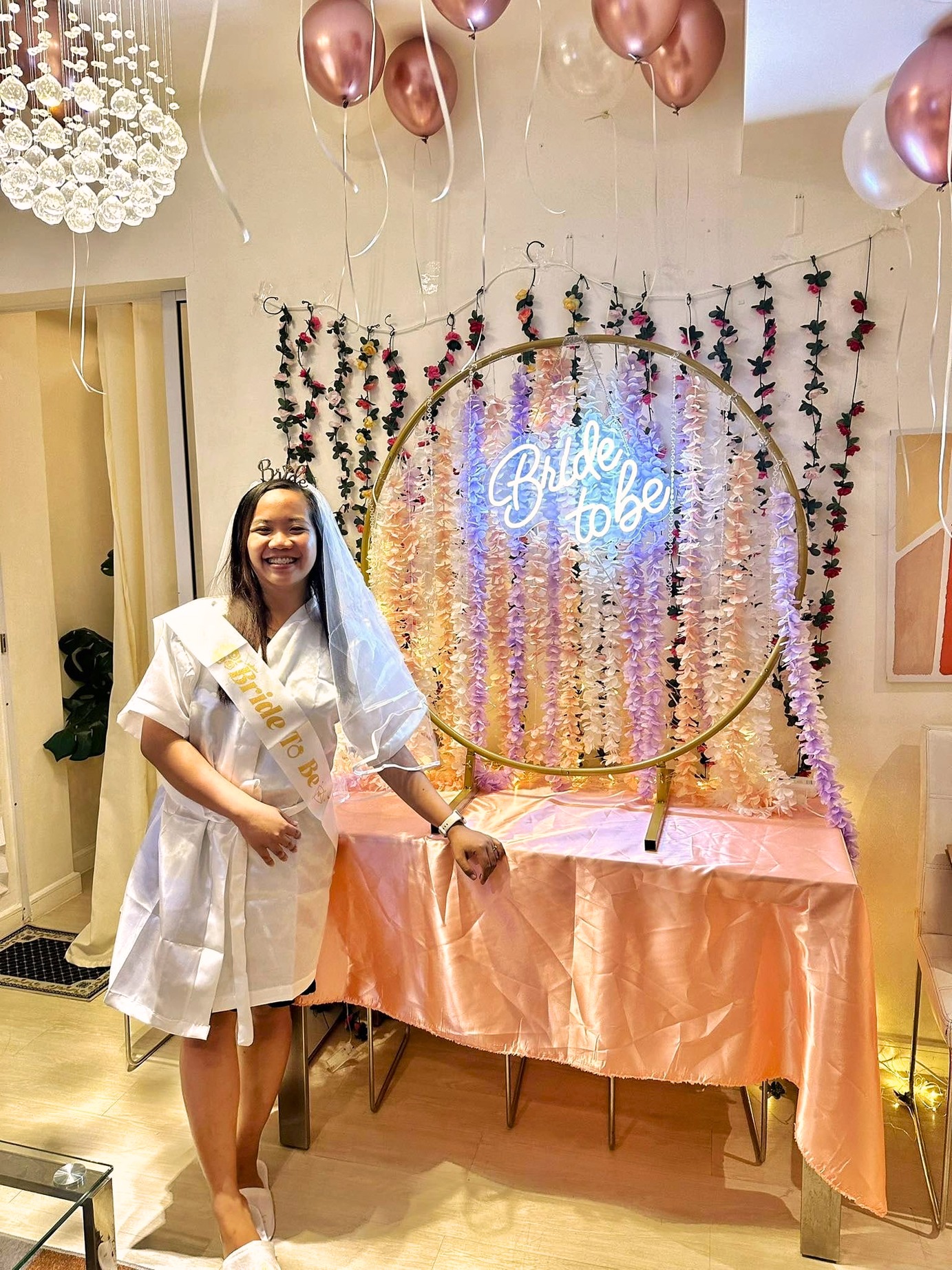 Bridal shower set up — photo 18
