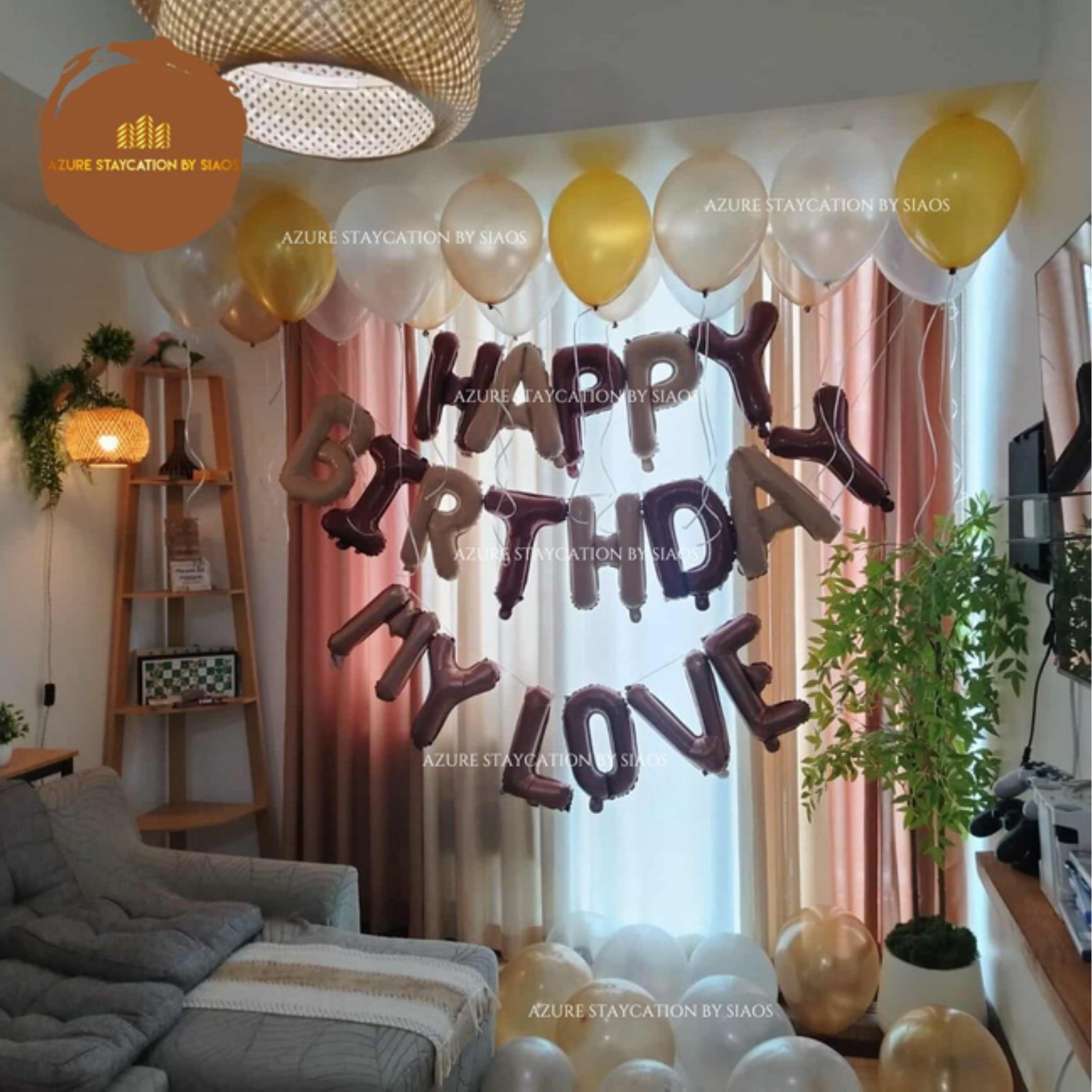 Staycation + 1 Area with Decorations set up — photo 90