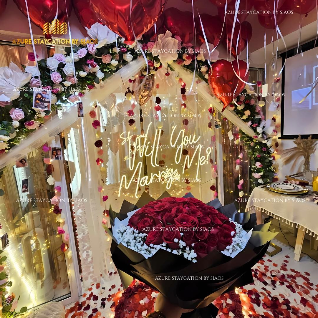 Happily Ever After proposal set up — photo 10