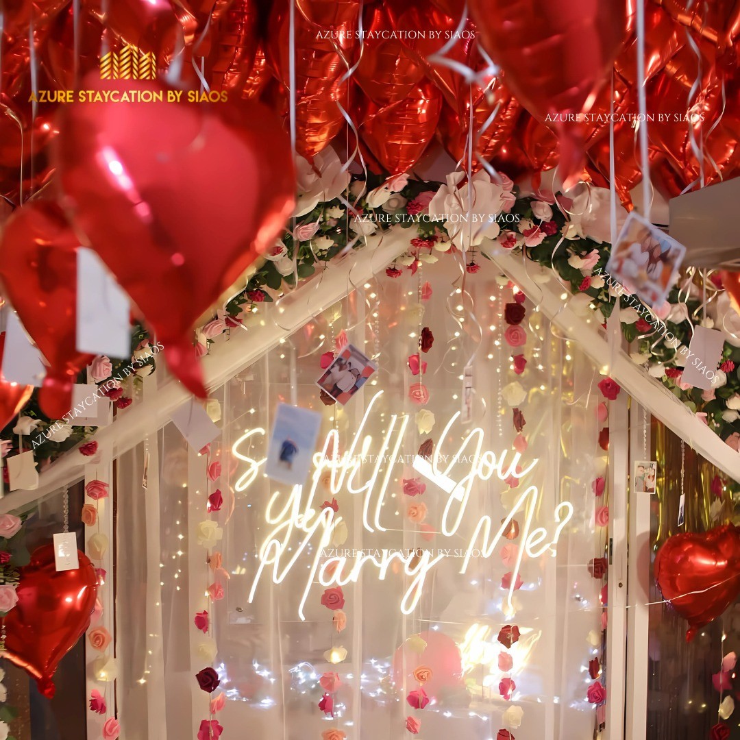 Happily Ever After proposal set up — photo 33