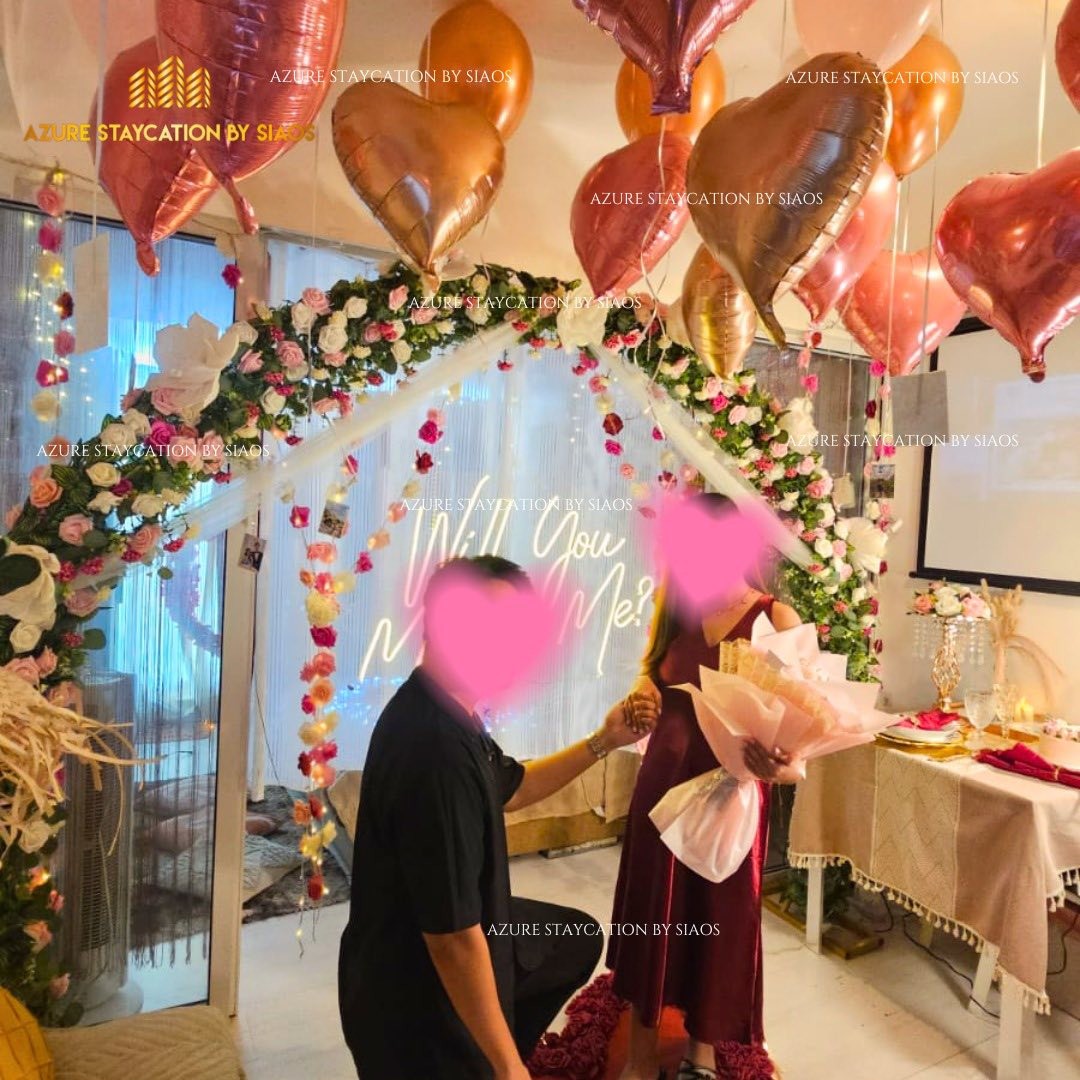 Happily Ever After proposal set up — photo 44