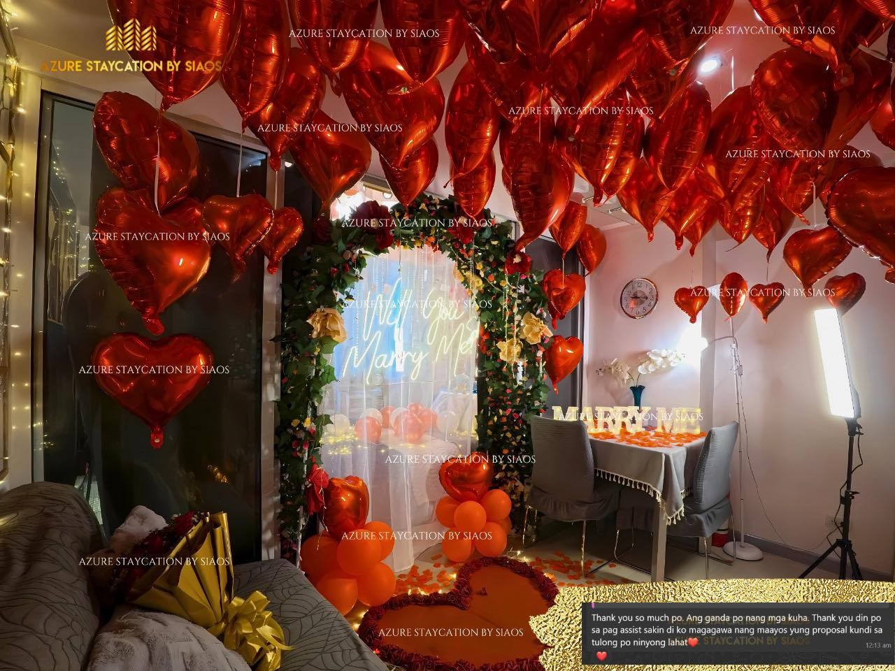 Happily Ever After proposal set up — photo 54